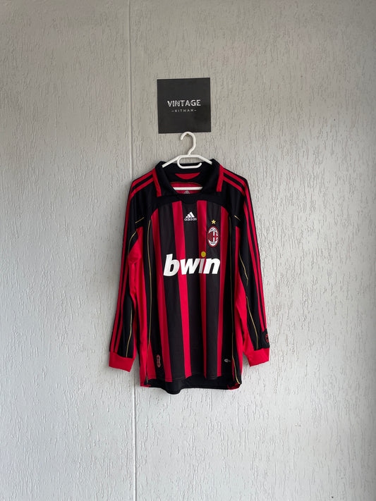 AC Milan 2006-07 Home Long Sleeve Jersey