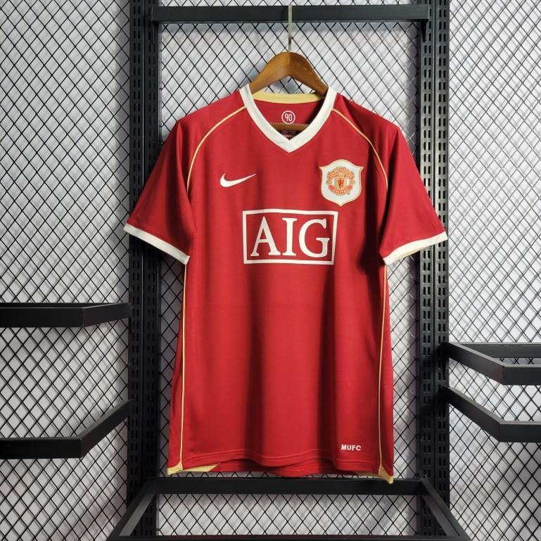 Manchester United 2006-2007 Home Jersey