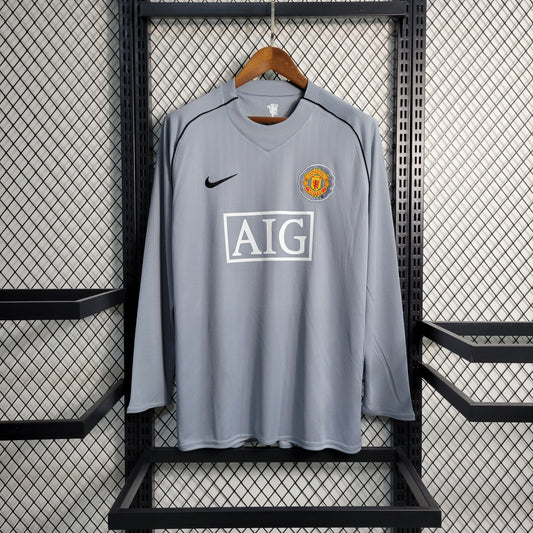 Manchester United 2007-2008 Goal Keeper Long Sleeve Jersey