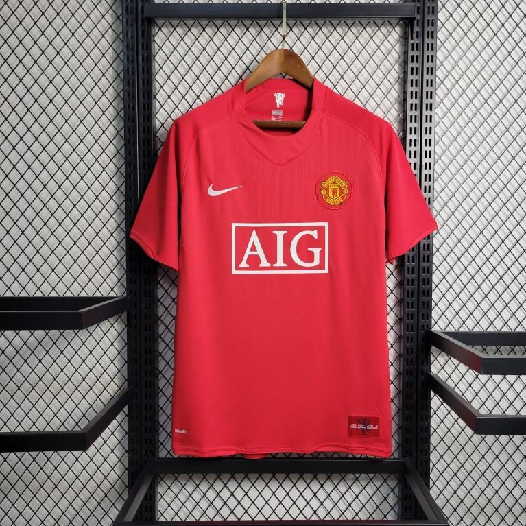 Manchester United 2007-2008 Home Jersey