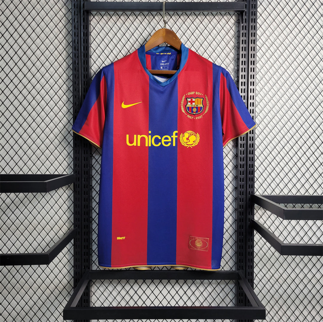 Barcelona FC 2007-2008 Home Jersey