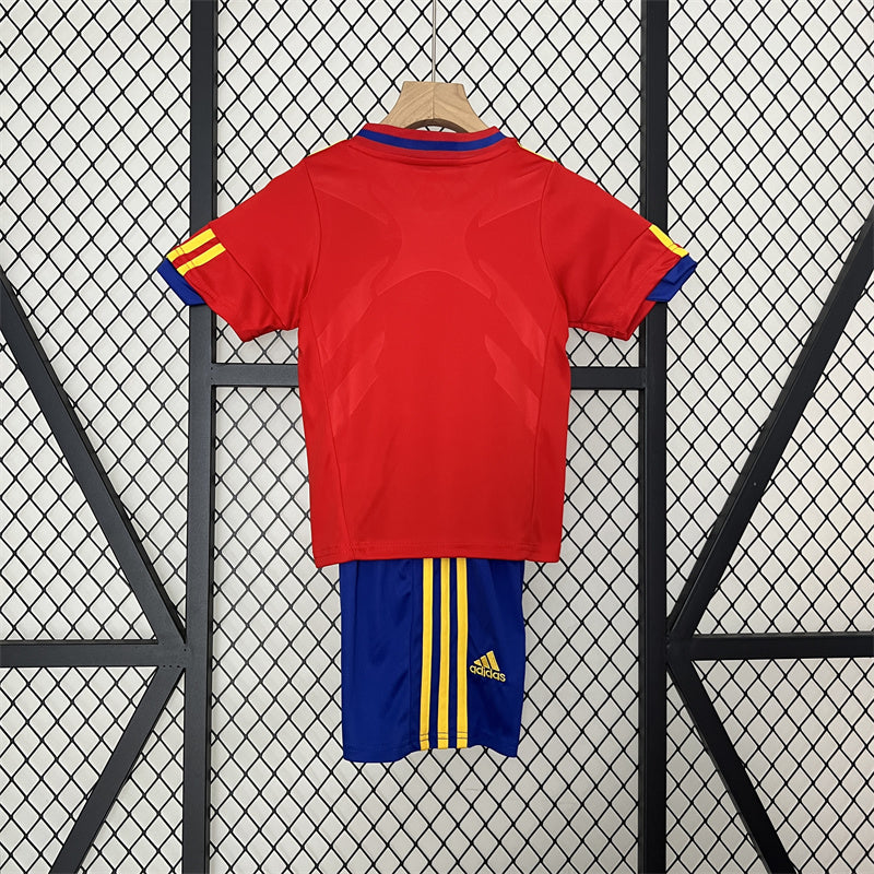 Spain Kids 2010 Home Jersey