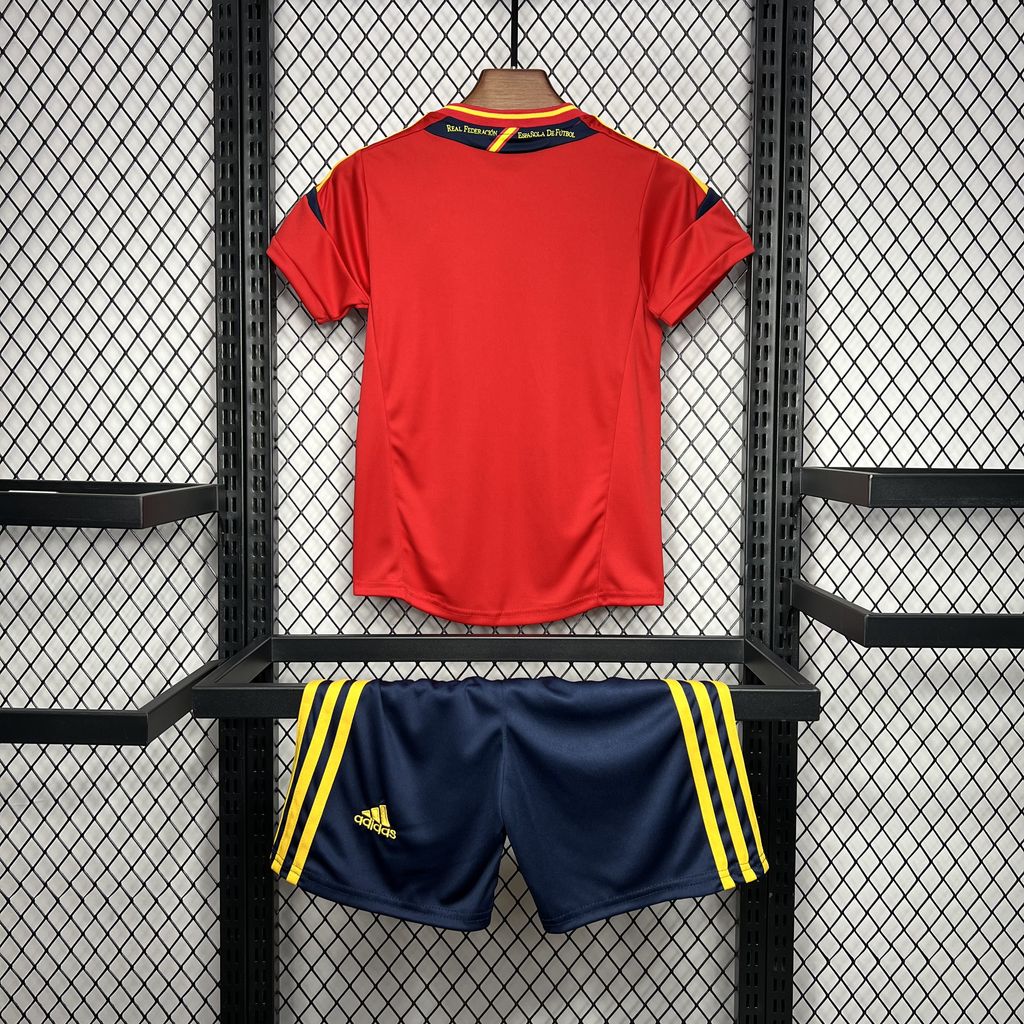 Spain Kids 2012 Home Jersey