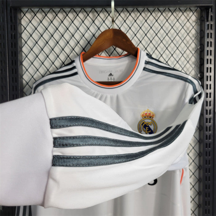 Real Madrid CF 2013-2014 Home Long Sleeve Jersey