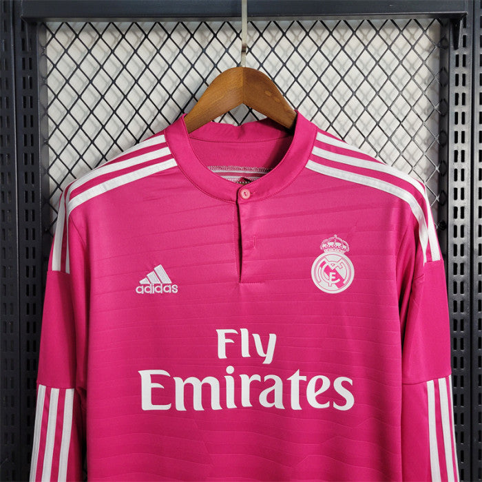 Real Madrid CF 2014-2015 Away Long Sleeve Jersey