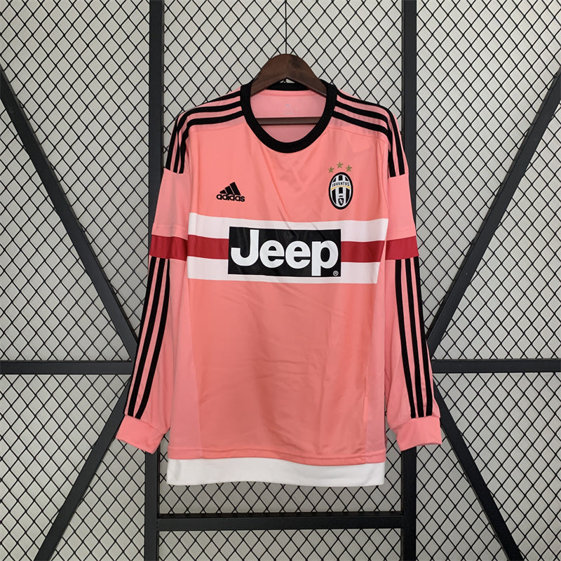 Juventus FC 2015-2016 Away Long Sleeve Jersey