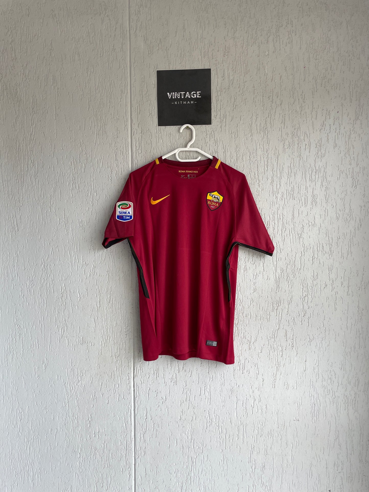 AS Roma 2017-2018 Home Jersey