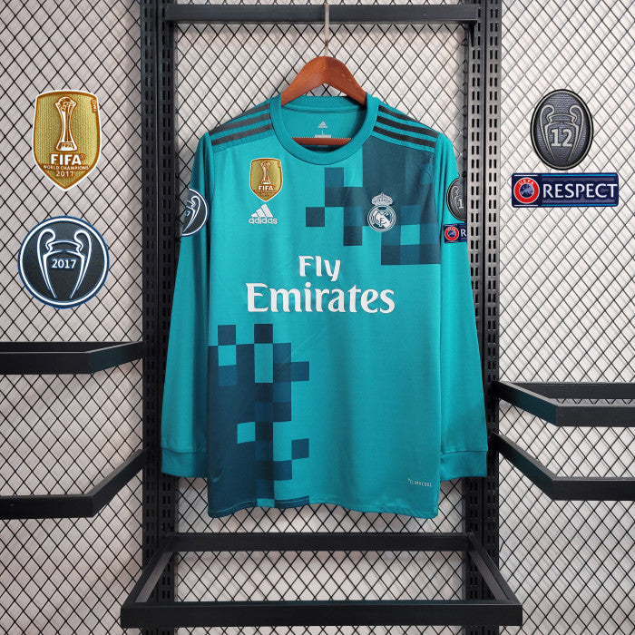 Real Madrid CF 2017-2018 3rd Long Sleeve Jersey