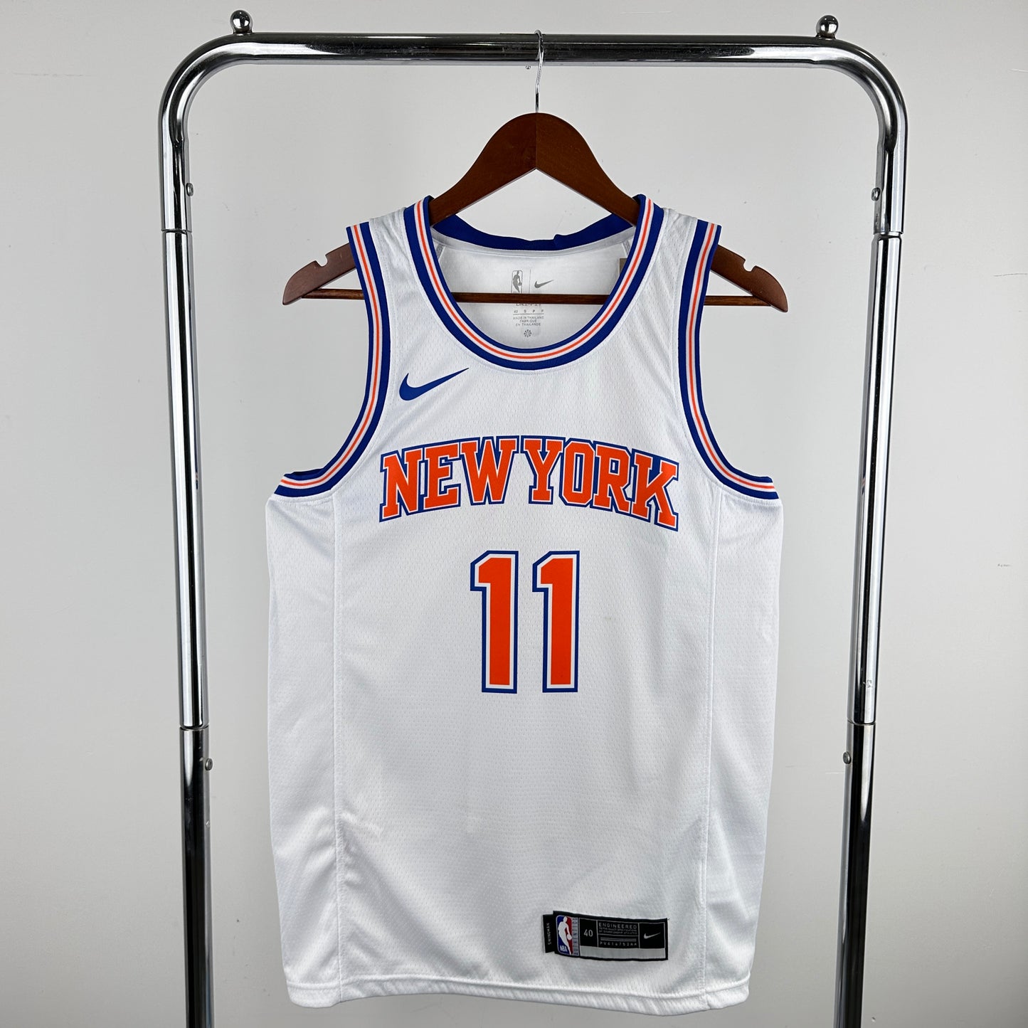 New York Knicks 2018-19 Nike White Swingman Jersey - City Edition