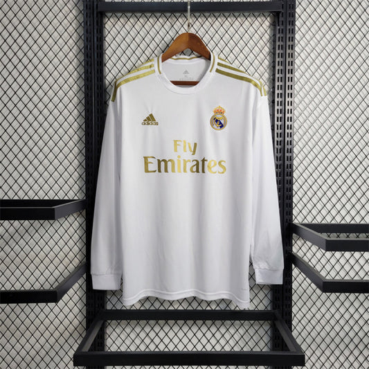 Real Madrid CF 2019-2020 Home Long Sleeve Jersey