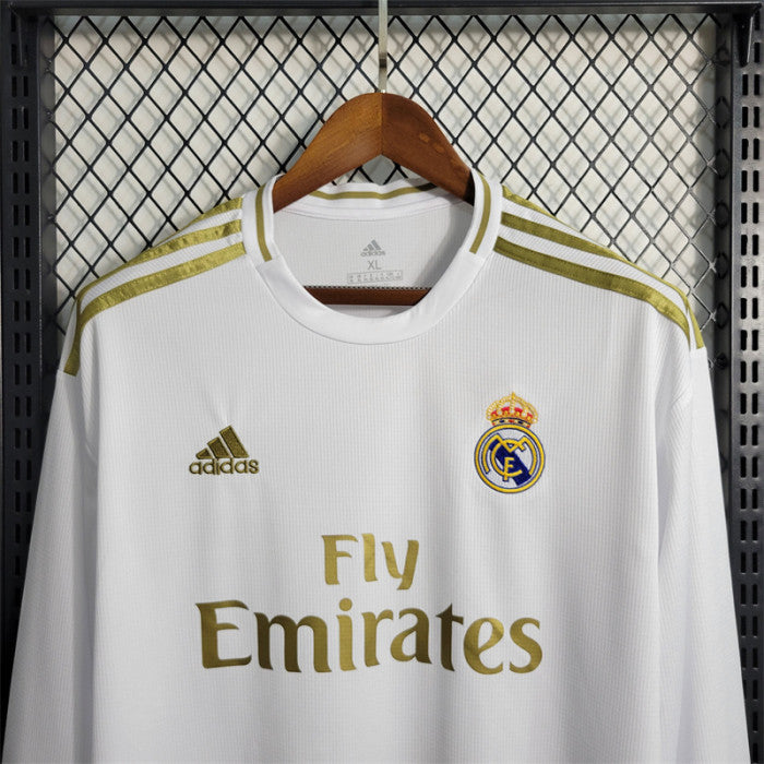 Real Madrid CF 2019-2020 Home Long Sleeve Jersey