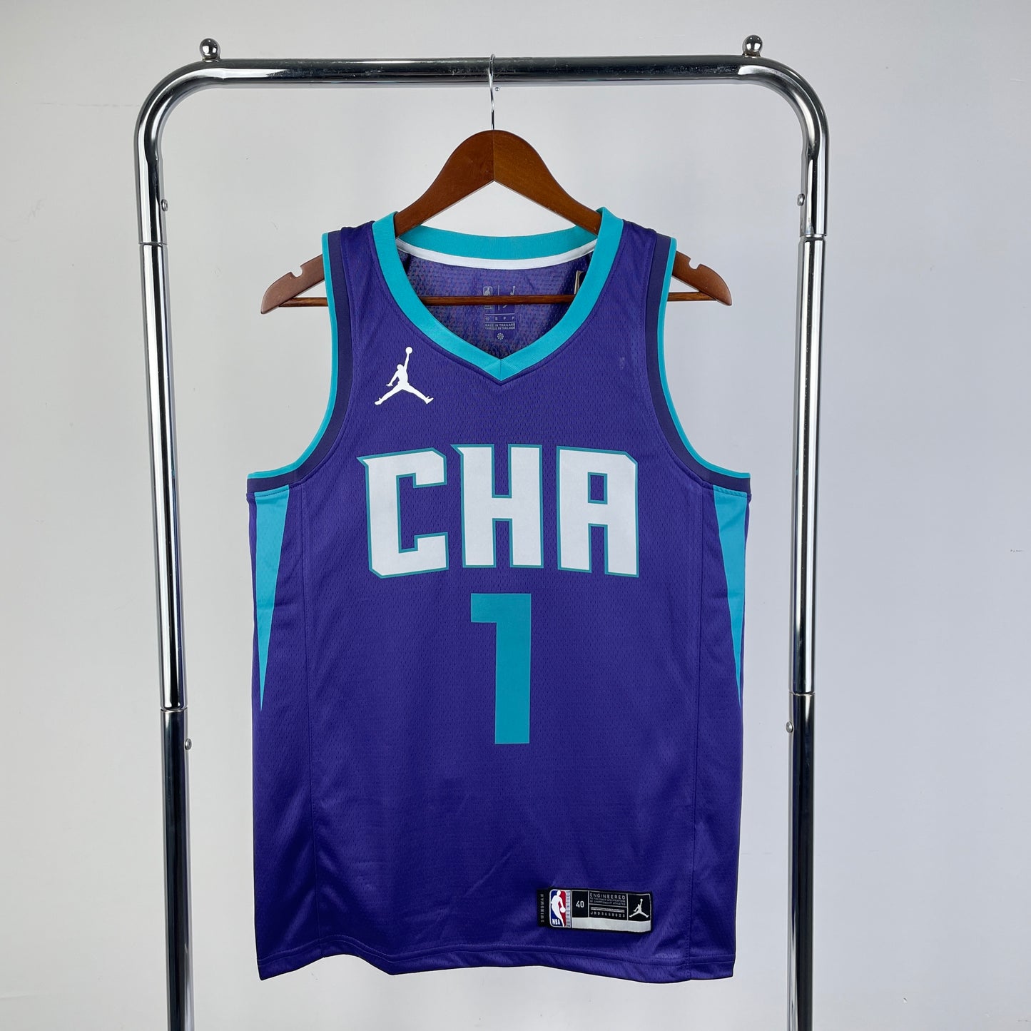 Charlotte Hornets 2020 Jordan Brand Purple Swingman Jersey - Statement Edition