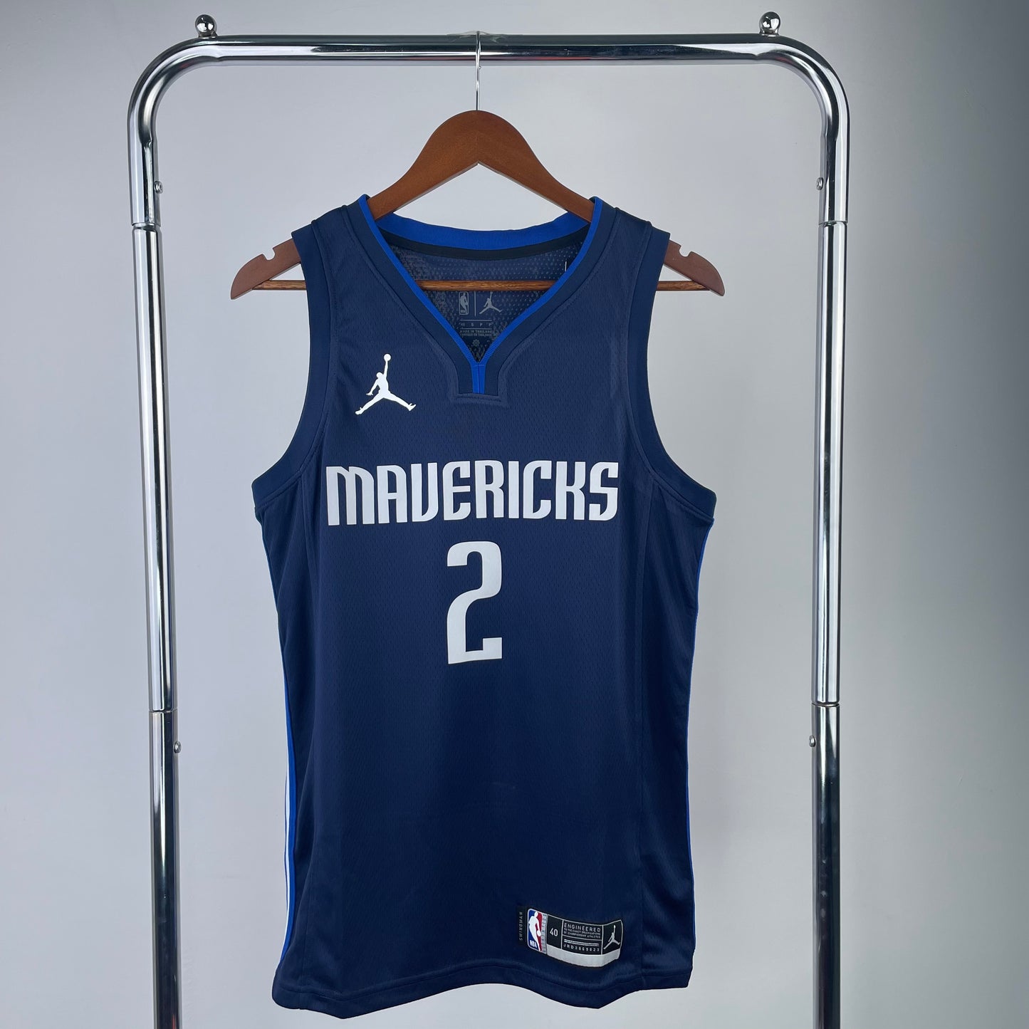 Dallas Mavericks 2020-21 Jordan Brand Navy Swingman Jersey - Statement Edition