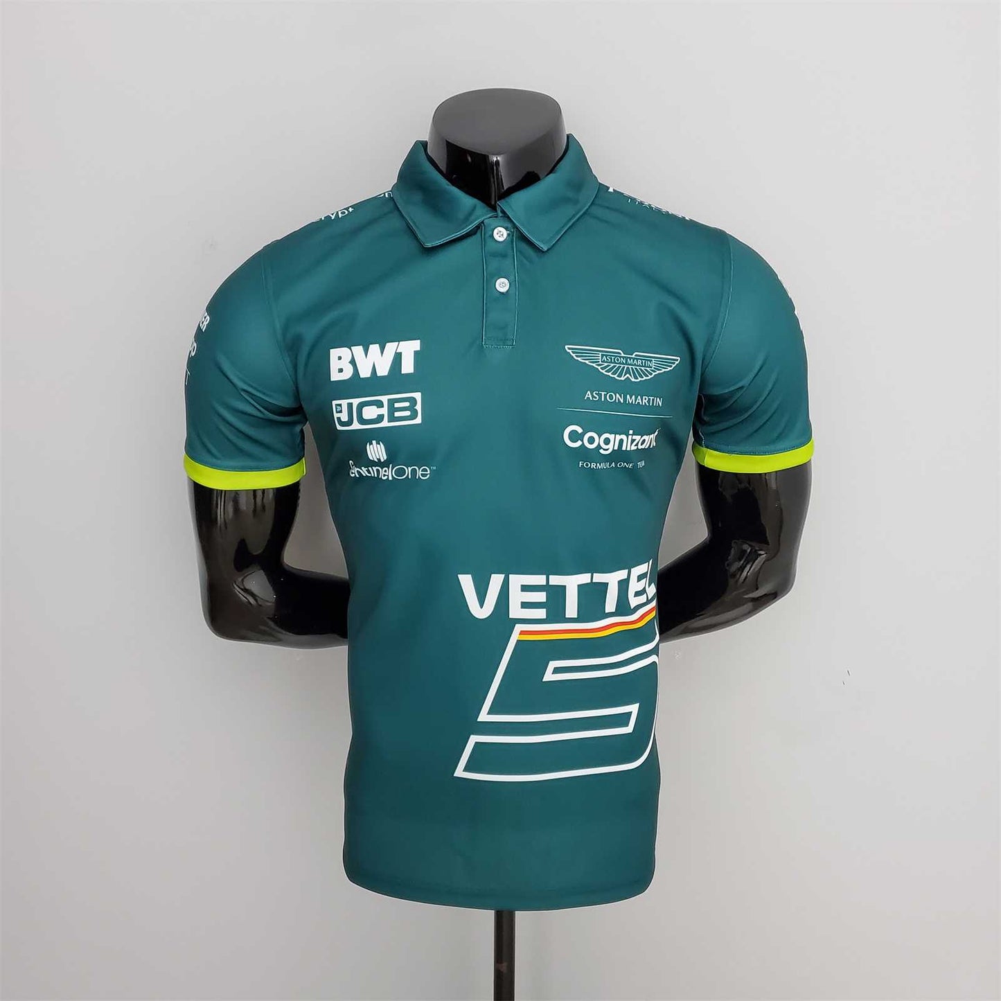 Aston Martin 2022 F1 Polo Shirt - Sebastian Vettel Edition