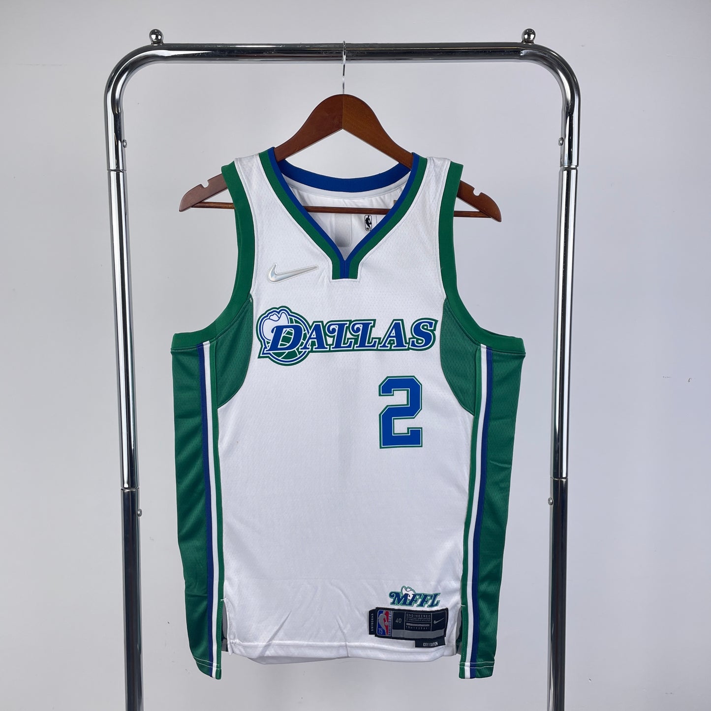 Dallas Mavericks 2021-22 Nike White Swingman Jersey - City Edition