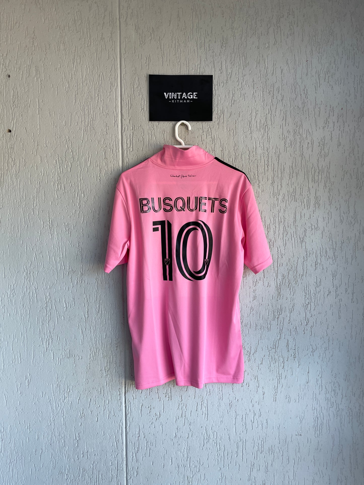 Inter Miami 2022  Home Fan Version Jersey - #10 Busquets (L)