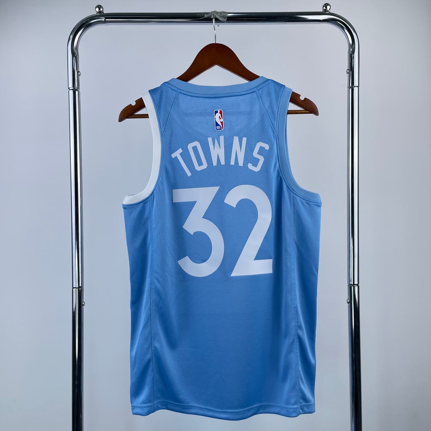 Minnesota Timberwolves 2021-22 Nike Light Blue Swingman Jersey - City Edition