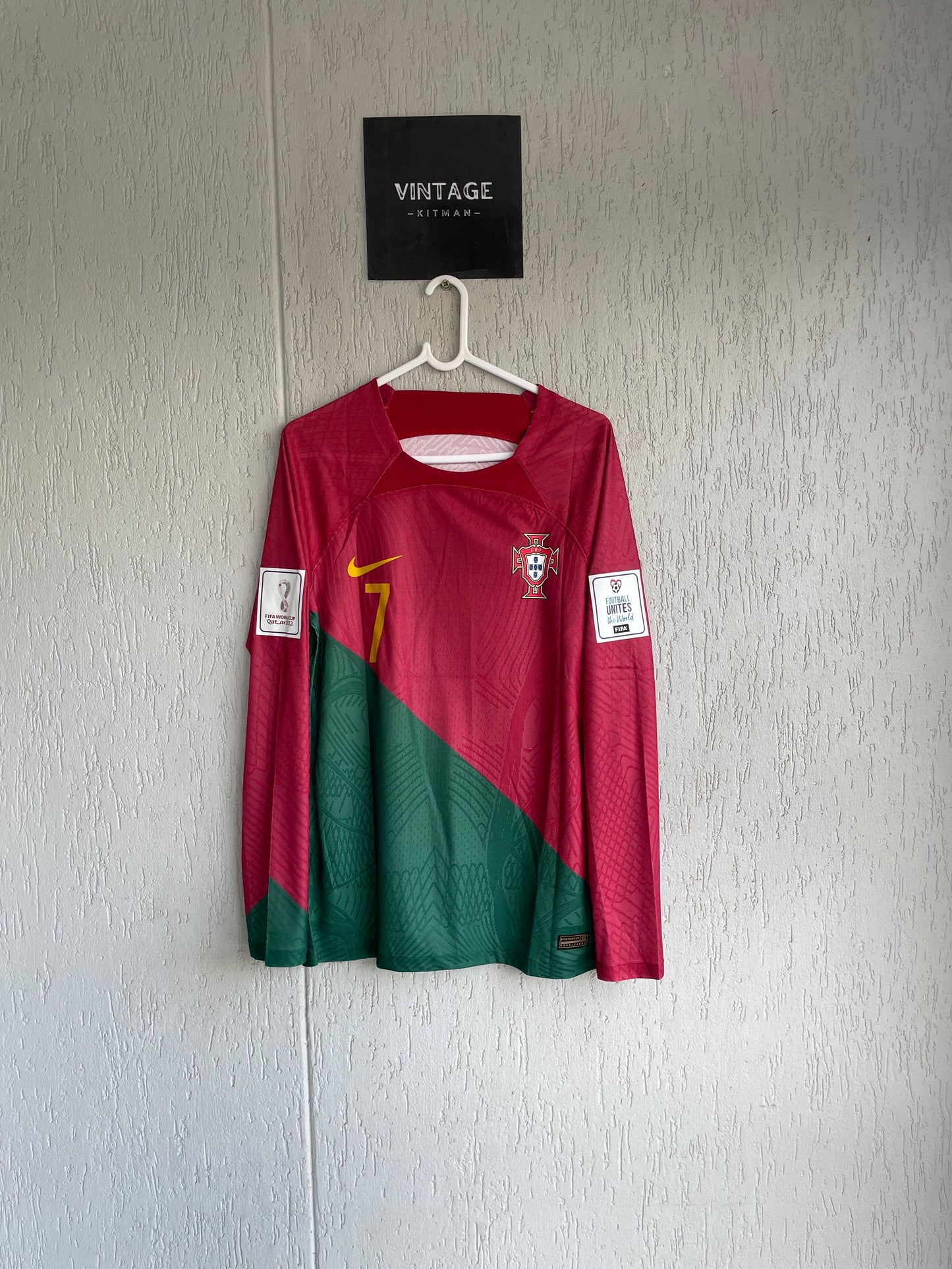 Portugal 2022-23 Home Long Sleeve Jersey