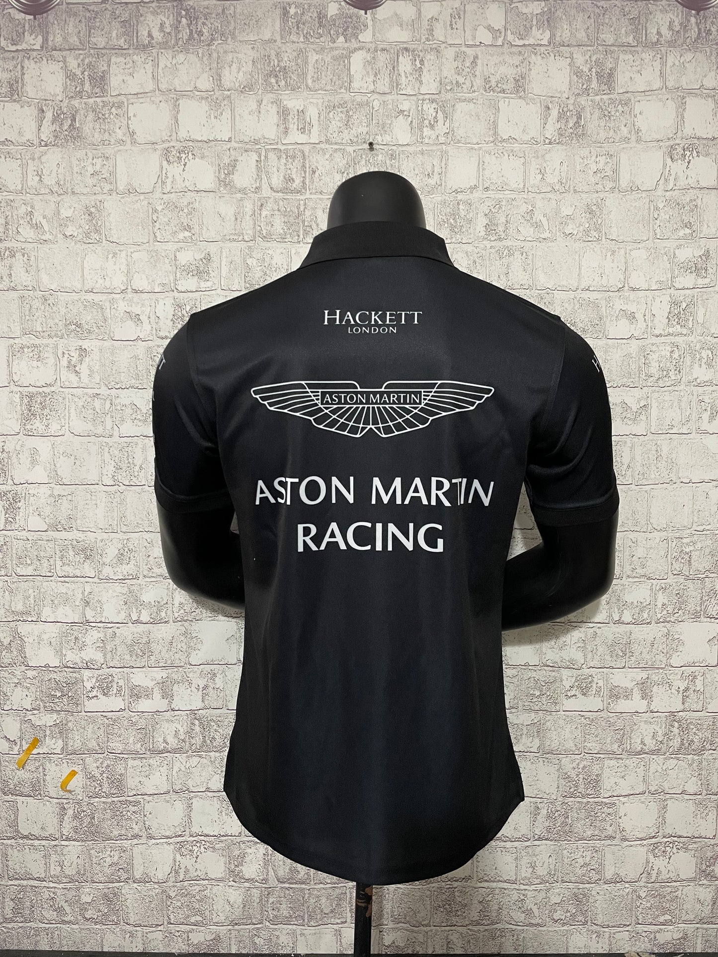 Aston Martin 2023 F1 Polo Shirt - Black