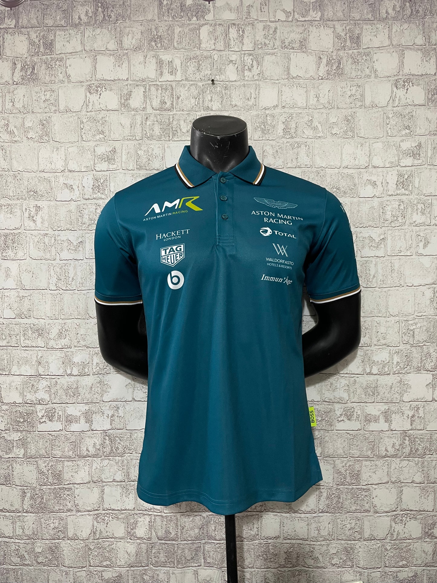 Aston Martin 2023 F1 Polo Shirt - Green