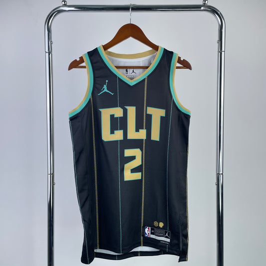 Charlotte Hornets 2023 Black Nike Swingman Jersey - City Edition