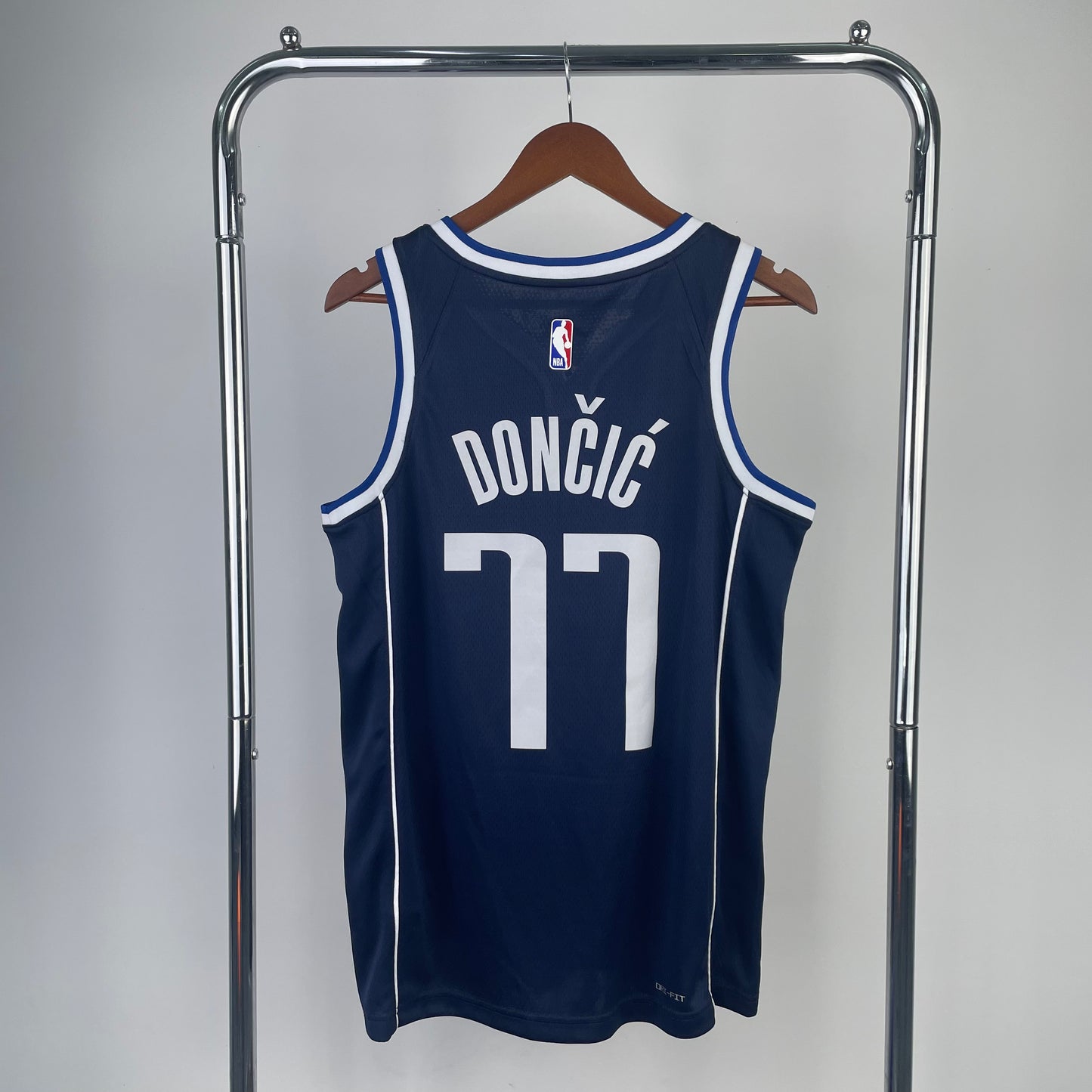 Dallas Mavericks 2022-23 Jordan Brand Navy Swingman Jersey - Statement Edition