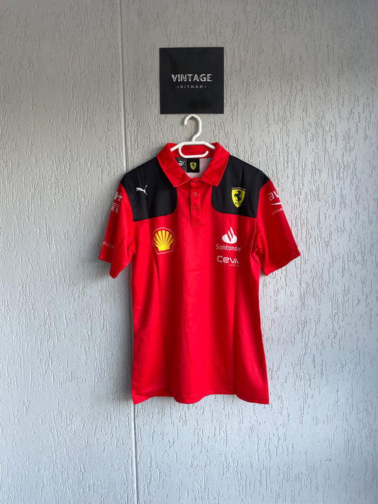 Ferrari 2023 F1 Polo Golf Shirt - Charles Leclerc Edition