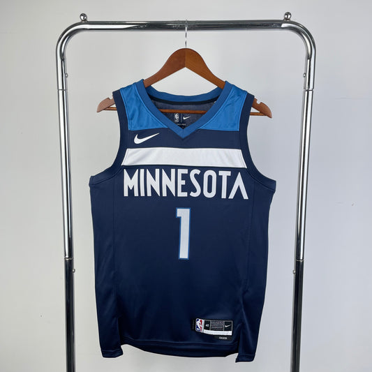 Minnesota Timberwolves 2022-23 Nike Blue Swingman Jersey - Icon Edition