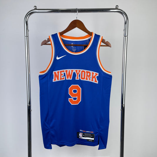 New York Knicks 2022-23 Nike Blue Swingman Jersey - Icon Edition