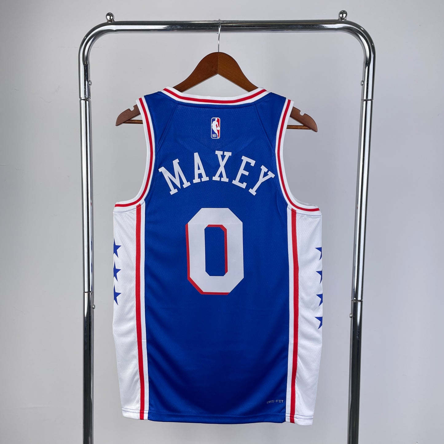 Philadelphia 76ers 2022-23 Nike Blue Swingman Jersey - Icon Edition