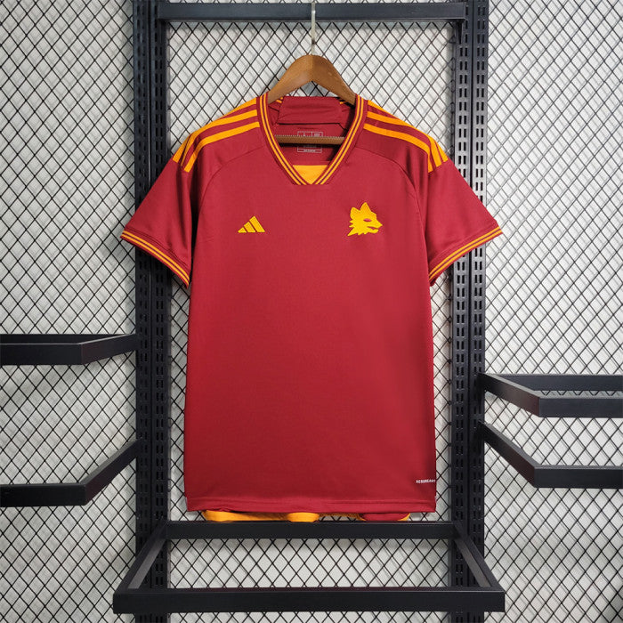 AS Roma 2023-2024 Home Fan Version Jersey