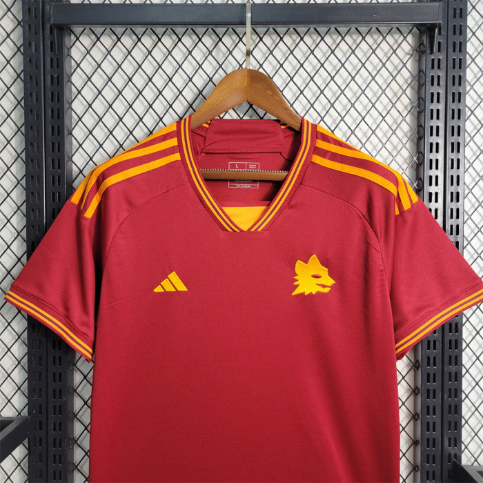 AS Roma 2023-2024 Home Fan Version Jersey