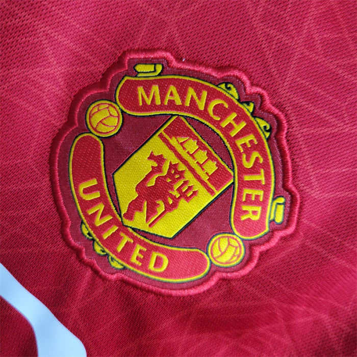 Manchester United 2023-2024 Home Long Sleeve Jersey