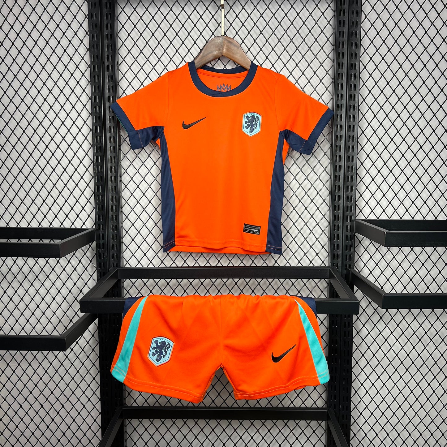 Netherlands Kids 2024 Home Jersey