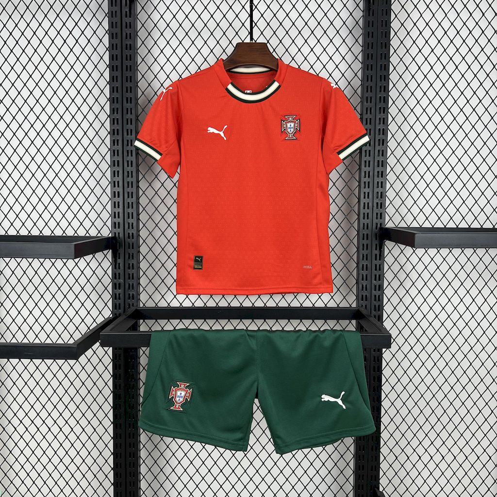 Portugal Kids 2025-26 Home Jersey