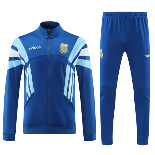 Argentina 2024 Blue Classic Full-Zip Tracksuit Set