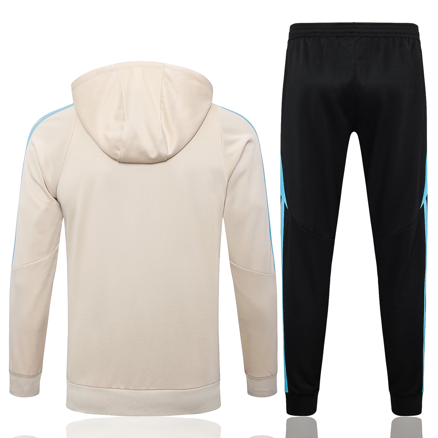 Argentina 2024 Cream Half-Zip Hoodie Tracksuit Set