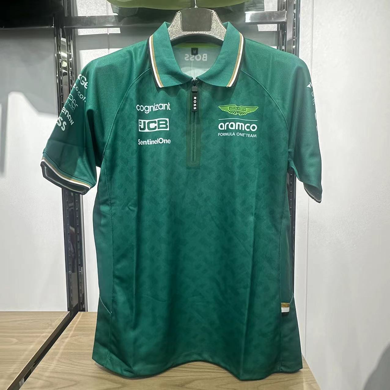 Aston Martin 2024 F1 Polo Shirt - Green