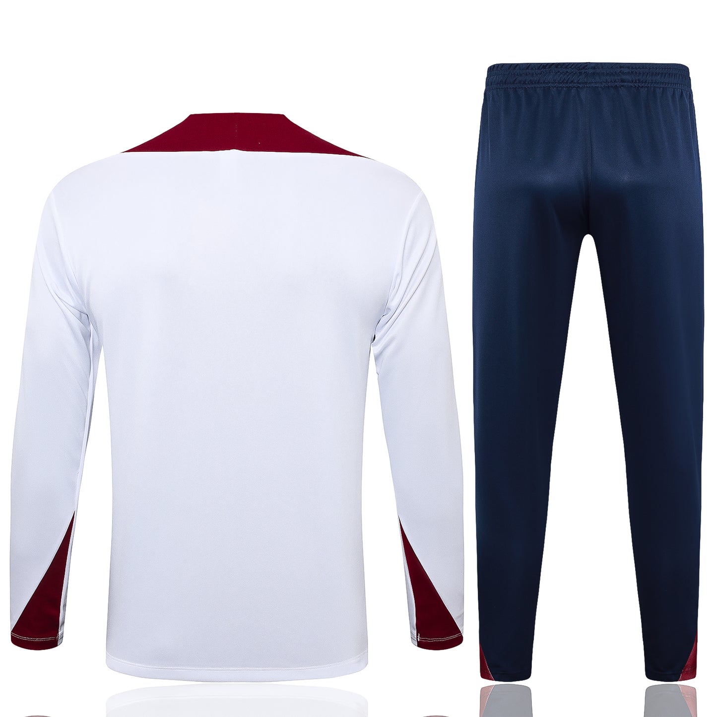 England 2024 White Half-Zip Training Tracksuit Set