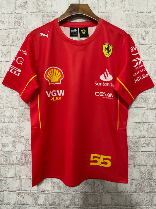 Ferrari 2024 F1 Tee Shirt - Caros Sainz Edition