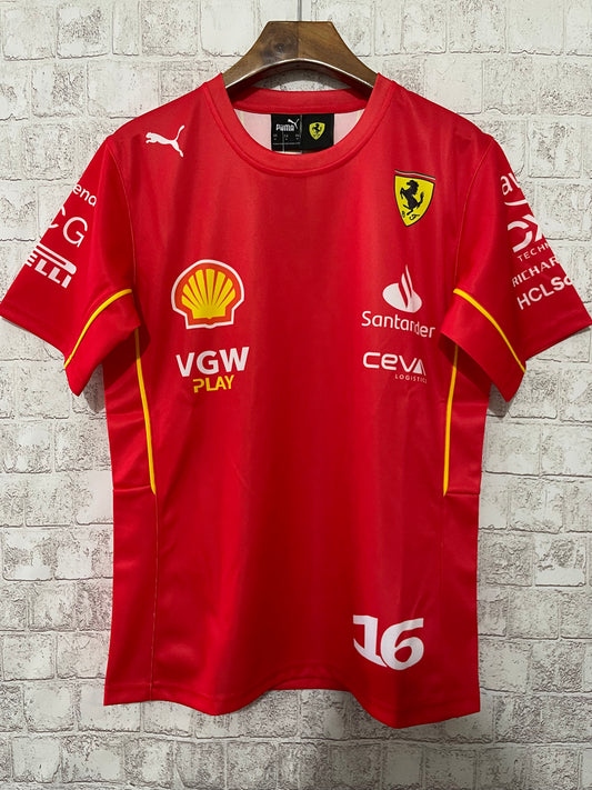 Ferrari 2024 F1 Tee Shirt - Charles Leclerc Edition