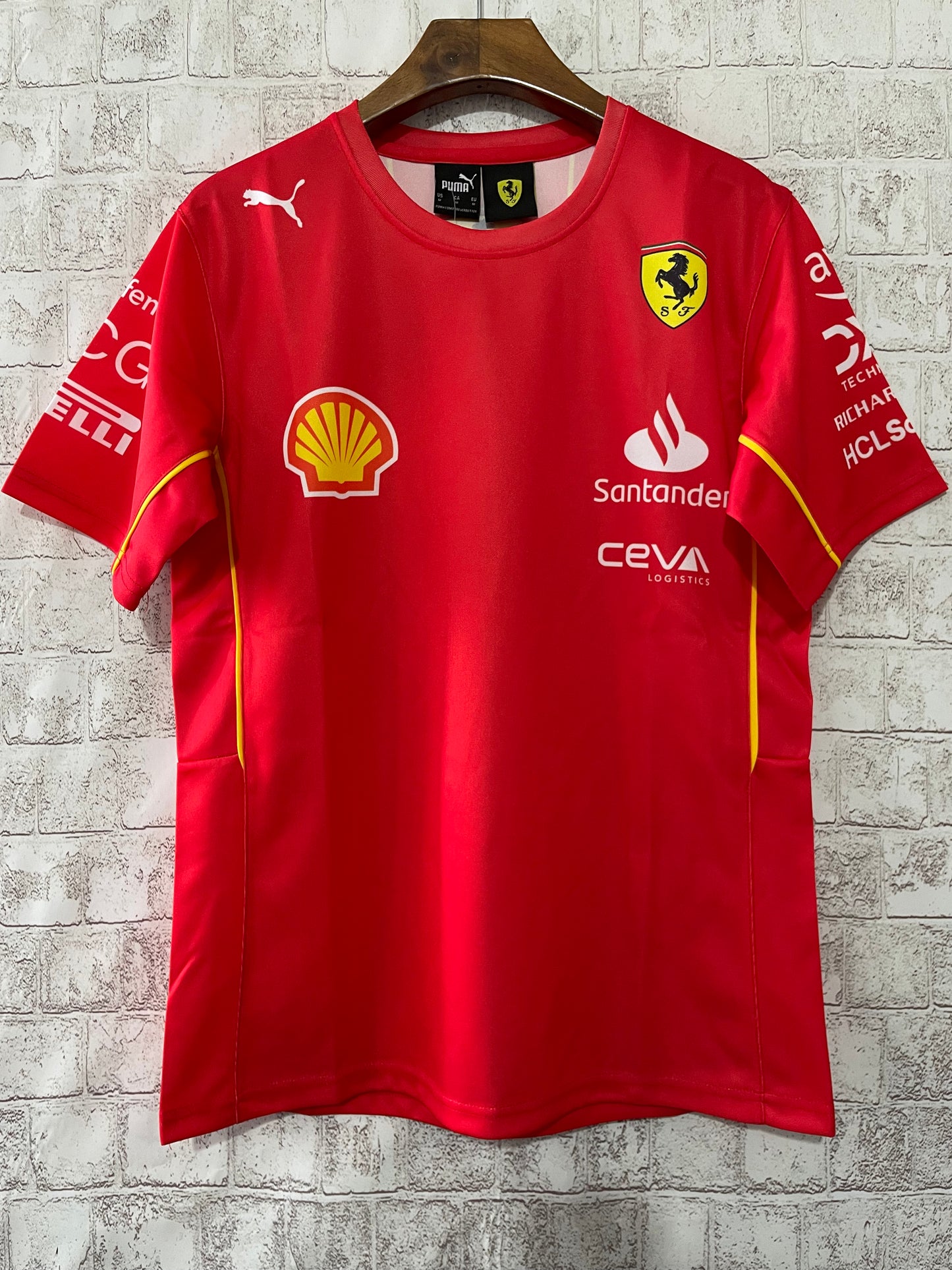 Ferrari 2024 F1 Tee Shirt - Red