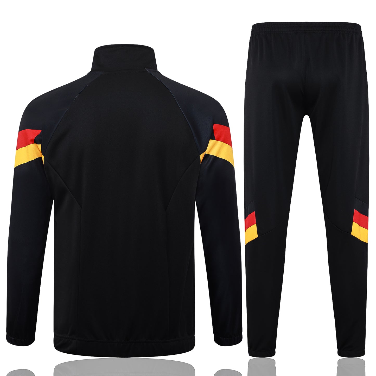 Germany 2024 Black Retro Full-Zip Tracksuit Set