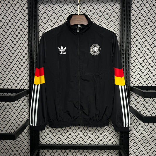 Germany 2024-25 Euro Black Windbreaker