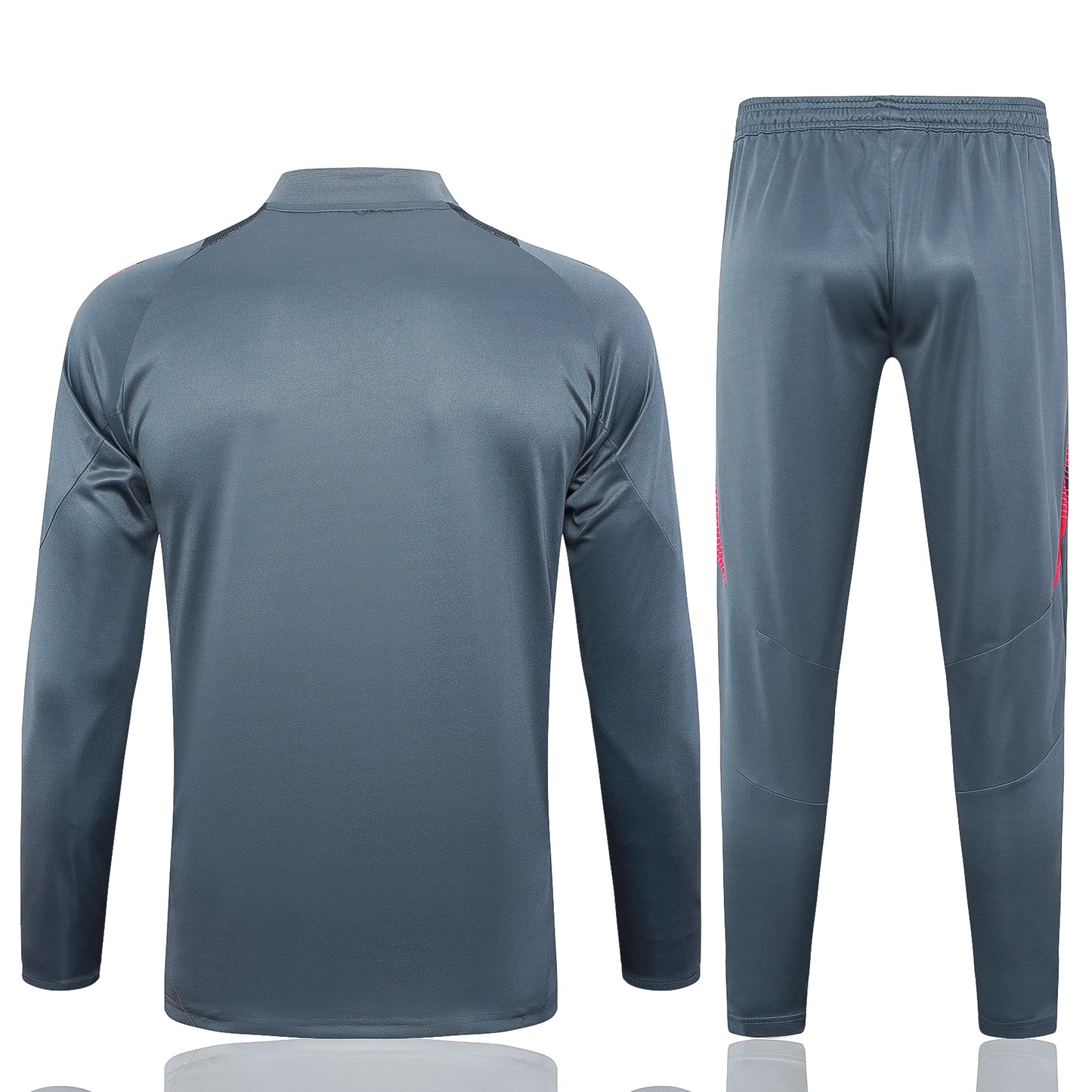 Germany 2024 Grey Half-Zip Training Tracksuit Set