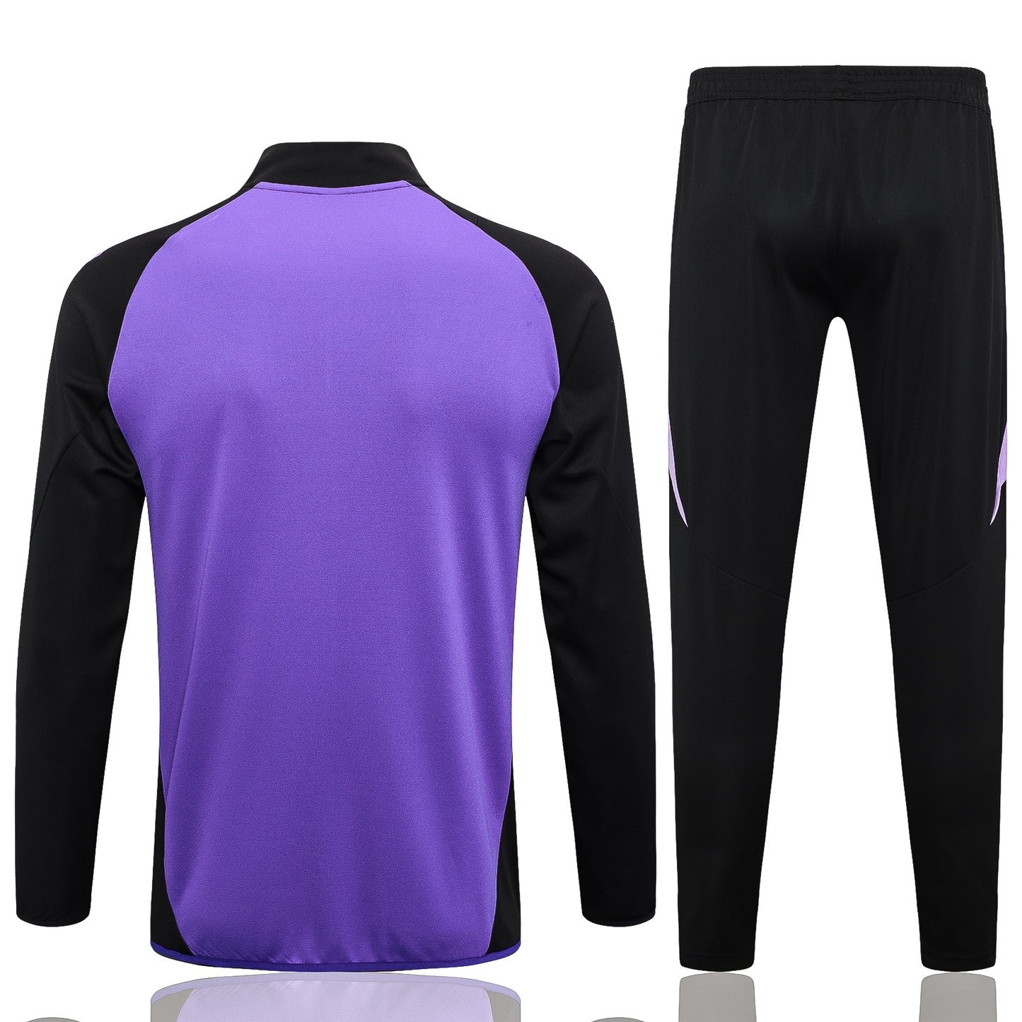 Germany 2024 Purple and Black Full-Zip Tracksuit Set