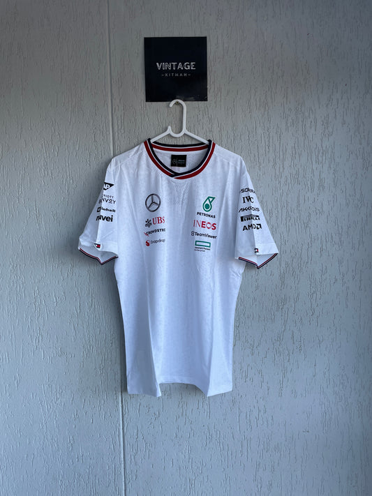 Mercedes 2024 F1 Team Tee Shirt - White (L)