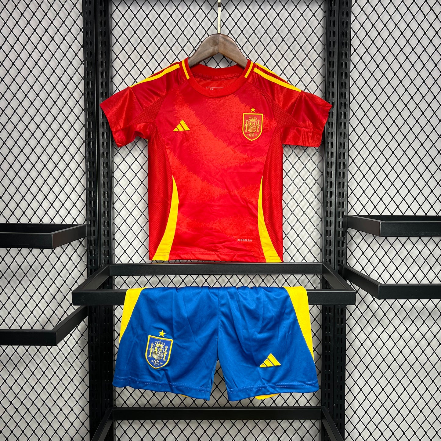 Spain Kids 2024 Home Jersey