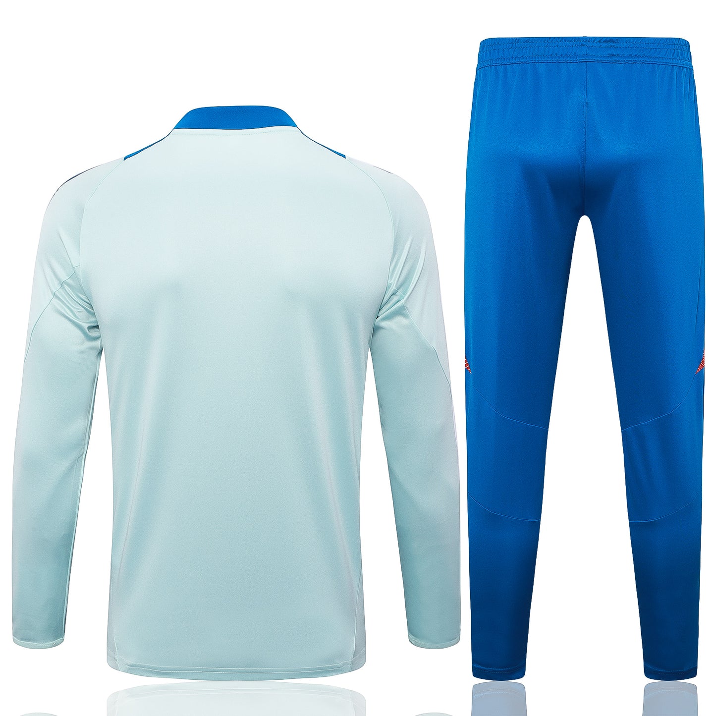 Spain 2024 Blue Half-Zip Training Tracksuit Set