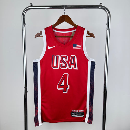 USA Men's 2024 Olympic Away Swingman Jersey